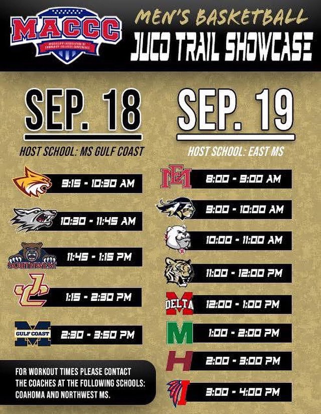 Mdcctrojansmbb's tweet image. The Trojans will be live showcasing their talent tomorrow at EMCC at 12:00‼️

Several players that can make an impact for four year programs ‼️💪🏾 

#RecruitDelta🏀‼️
