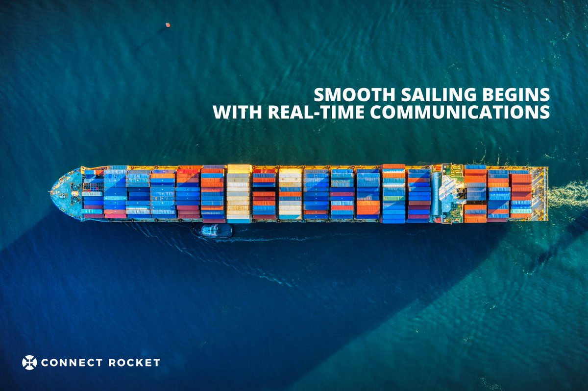 ConnectRocket's tweet image. Learn how Connect Rocket keeps some of the world&apos;s biggest ports moving and emergencies under control.

Book your live demo of today. See link in bio.

#PortOps #MaritimeTech