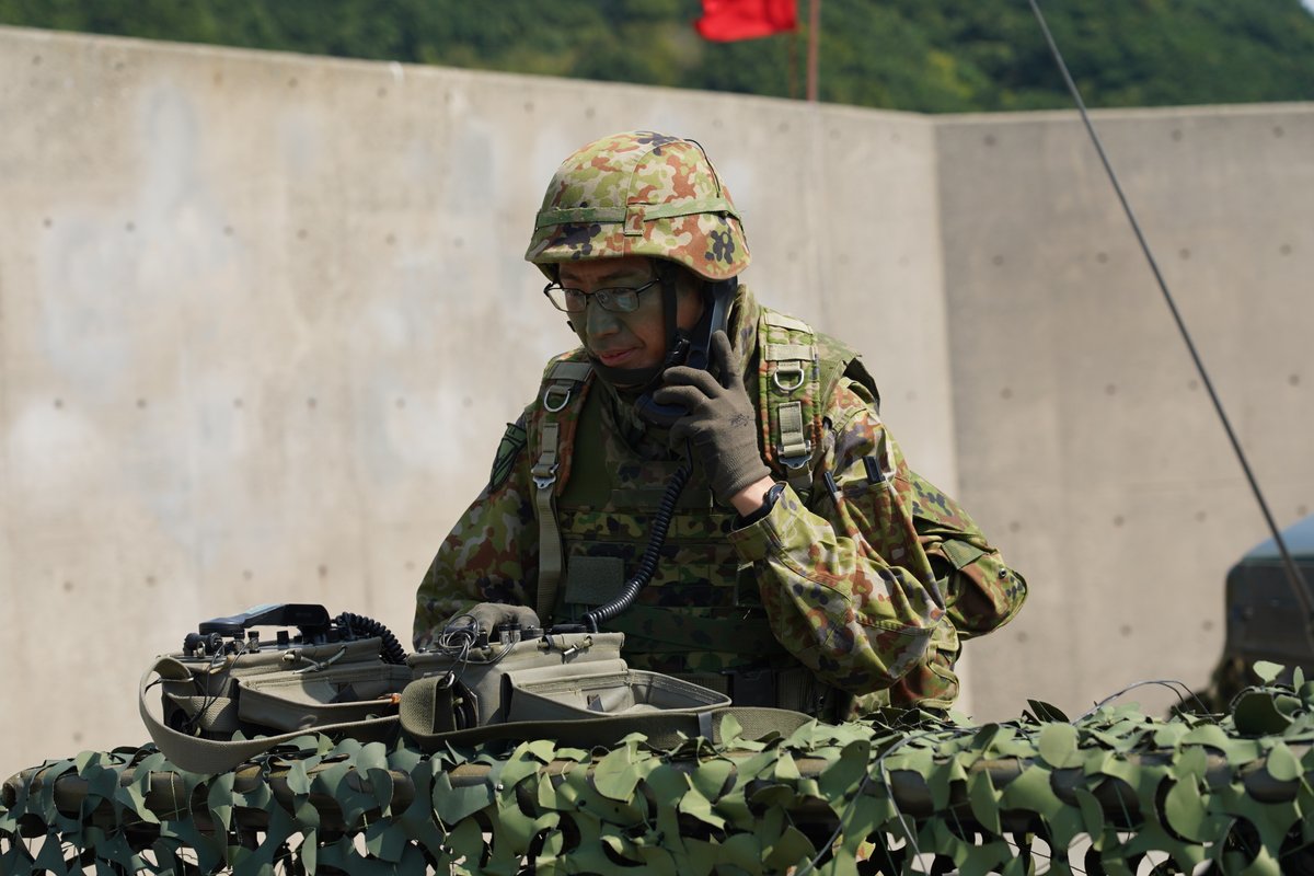 9月12日、第11高射特科隊は、静内対空射撃場において、93式近