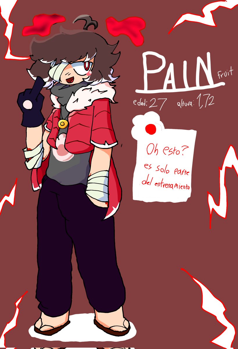 Aether_GM's tweet image. [ Remake oc ]

Pain the fruit
#art #dijitalart #ocart #oc #bloxfruits