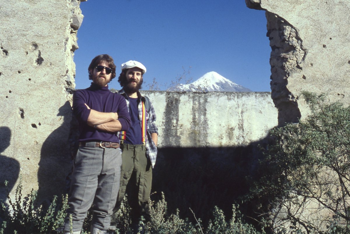 From the Whole Earth archives: proof that wanderlust never goes out of style. 🌍
📍Popocatépetl near Atlixco, Mexico circa 1980
📷 Mike Thompson 
 #TBT #WEPCo