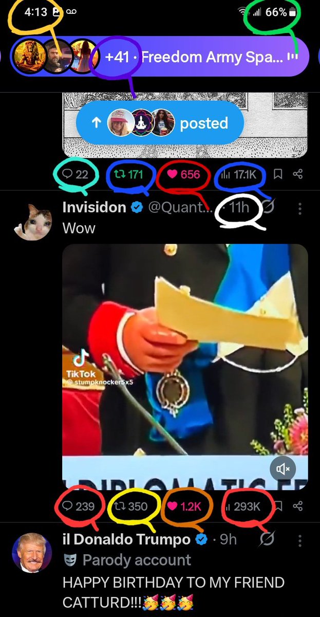 DeanDavis33's tweet image. 1️⃣7️⃣1️⃣ #OneSevenOne 🪞
2️⃣3️⃣9️⃣ #TwoThreeNine 🪞
4️⃣1️⃣3️⃣ #FourOneThree 
🎰 #WhatAreTheOdds 🪽
🦋2️⃣2️⃣ #TwentyTwo 
3️⃣5️⃣0️⃣ #ThreeFifty 
6️⃣5️⃣6️⃣ #SixFiveSix 
🐸4️⃣1️⃣ #FortyOne
❤️‍🔥6️⃣6️⃣ #SixtySix 
🐇1️⃣2️⃣ #Twelve 
🌟1️⃣1️⃣ #Eleven