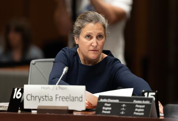 bcbluecon's tweet photo. I don't think people understand how serious Freeland lying in the House about the Chinese BC ferries contract was. https://t.co/RBgJsPVcNE