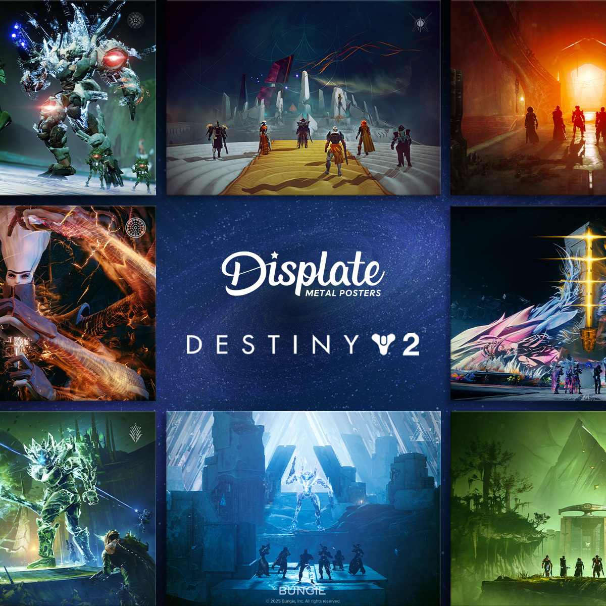 Our <a href="/DestinyTheGame/">Destiny 2</a> Collection just got an expansion!

Welcome Destiny 2 artworks featuring the Last Wish Raid, designed by <a href="/Willowstration/">Lyndon Willoughby</a>, to the Collectorverse 🔥

<a href="/BungieStore/">Bungie Store</a> | displate.com/l/jeBrJ