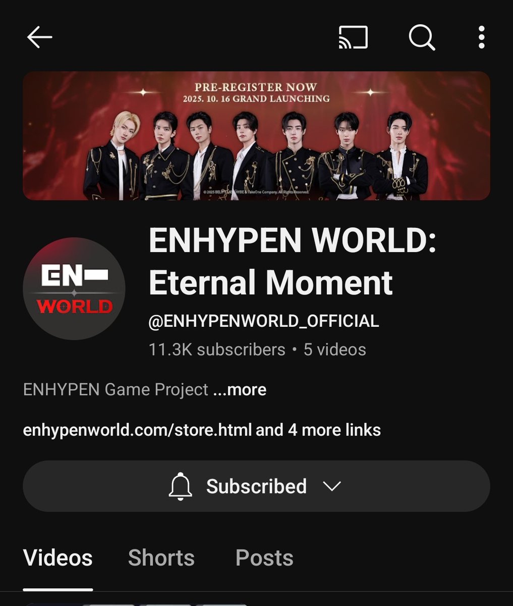 letsgaurrrrrr 🩷🩷🩷🥳🥳🥳 cant wait for the game release~
#FOLLOW_ENHYPENWORLD

엔하 엔하 엔하이픈!!!