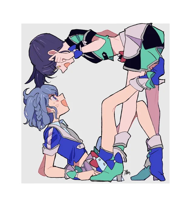 ごめんねええボクがスーパーロングな美脚の持ち主なばっかりにさあああのシオドロ