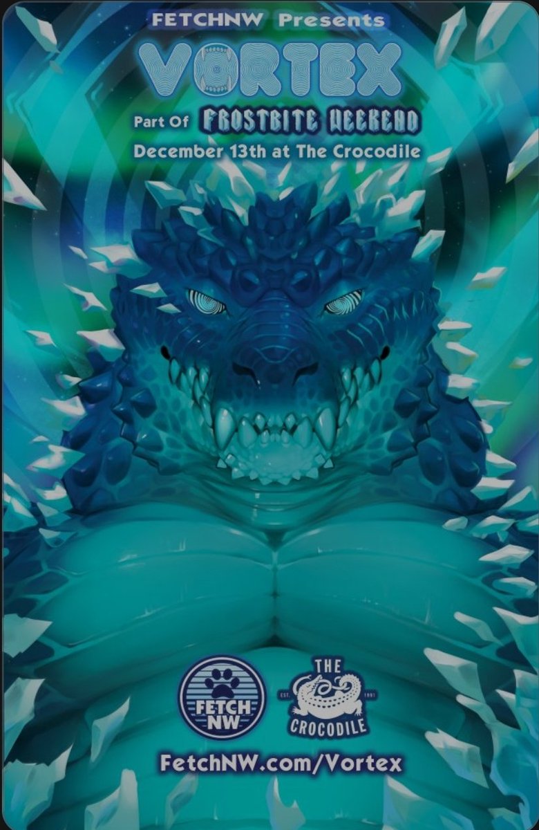 Happy to say we booked our room at the Crocodile for the next Fetch event!