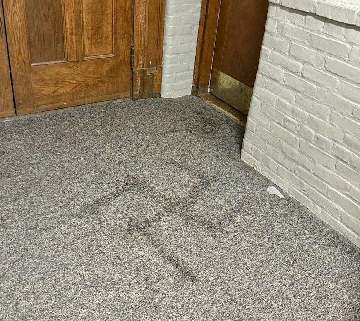 Dartmouth University - just days before Rosh Hashanah is set to start, a swastika was discovered outside the dorm room of a Jewish student.