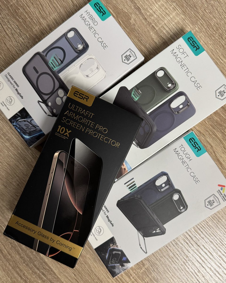 It’s iPhone Eve! Ya’ll ready 🥳 ESR got me set and ready😊Thanks <a href="/esrtechofficial/">ESR Tech</a> 🤘