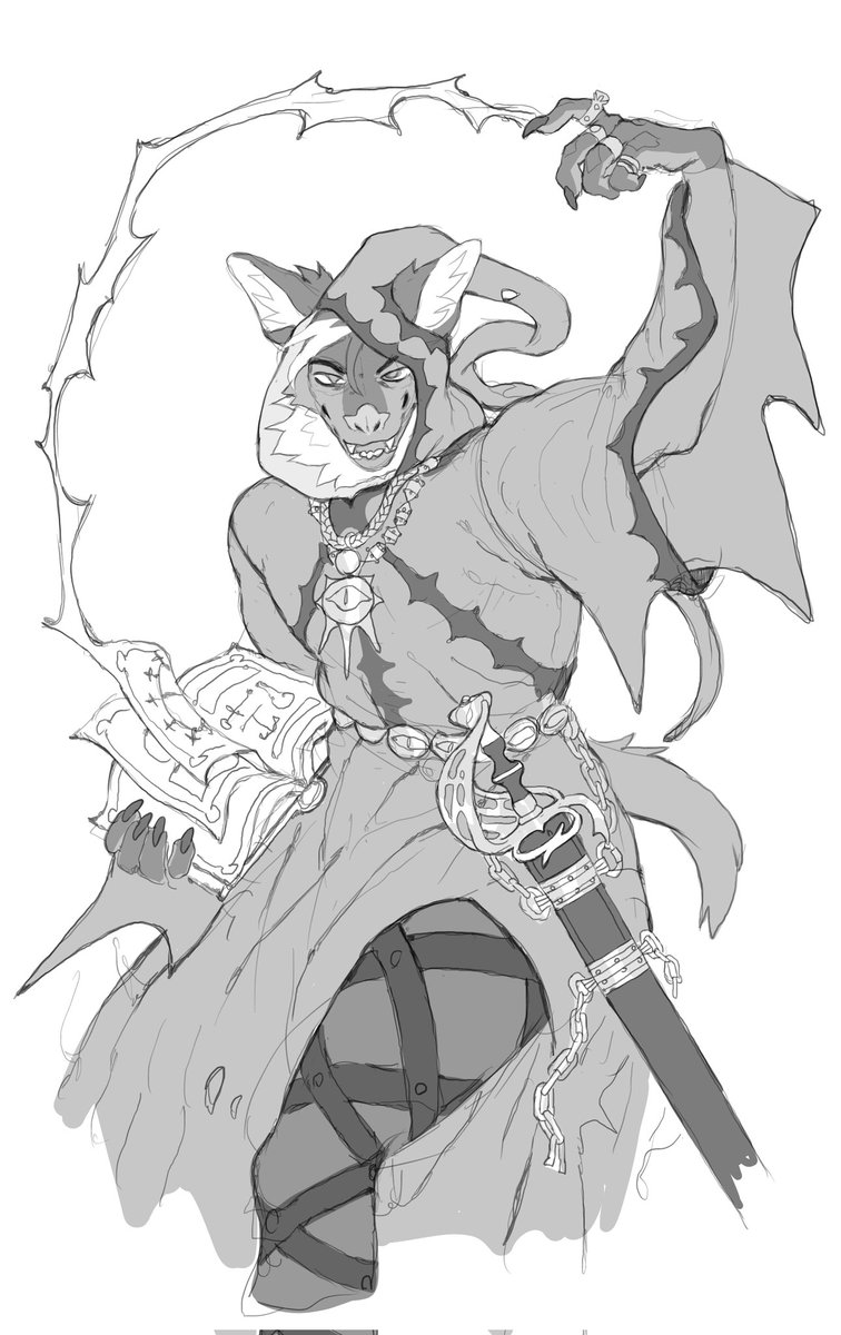 Completed p8reon sketch for <a href="/Red_Bar_Derg/">Red_Bar</a>!! What a fun pose!!