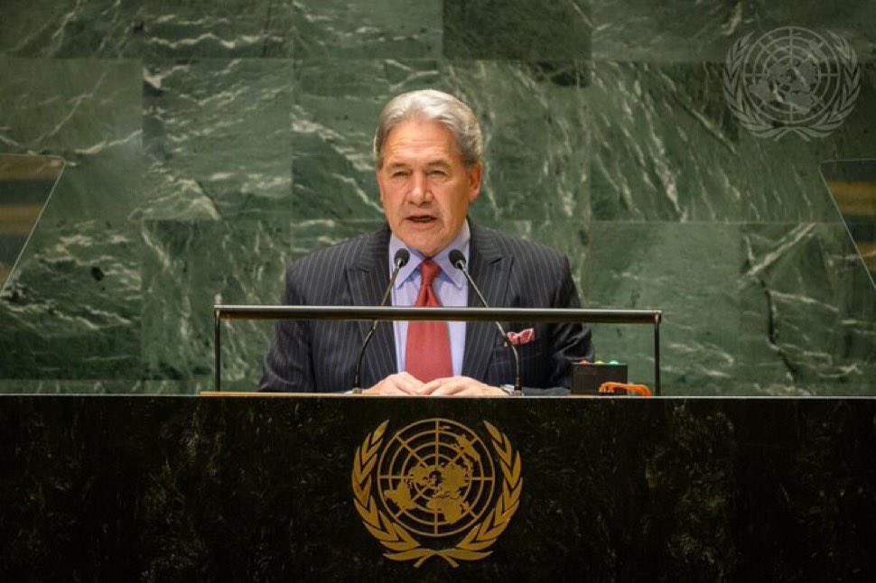 Winston Peters tweet media
