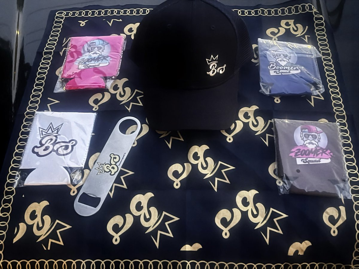 Shout out <a href="/ElderKarl68/">ElderKarl</a> and <a href="/BoomerSquadNFT1/">BoomerSquad & PUUSH</a> for the merch🫡 <a href="/PUUSHDABUTTON/">puush.fun</a> <a href="/cronos_chain/">Cronos</a>