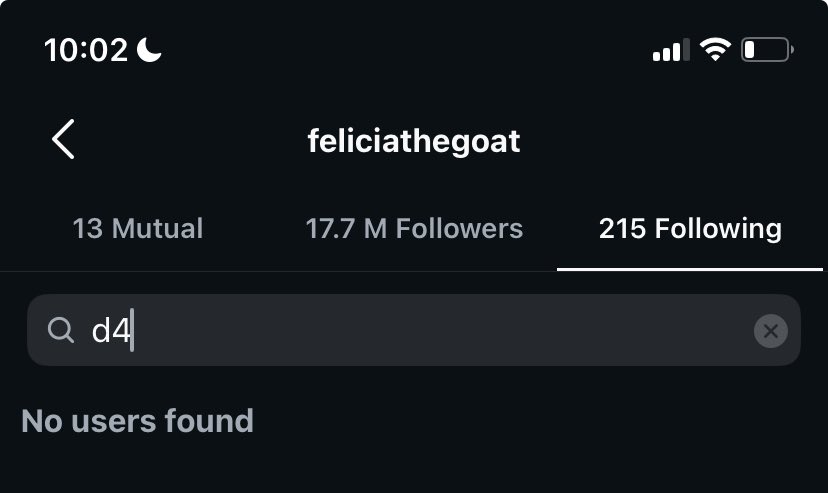 Tyler The Creator has unfollowed #d4vd