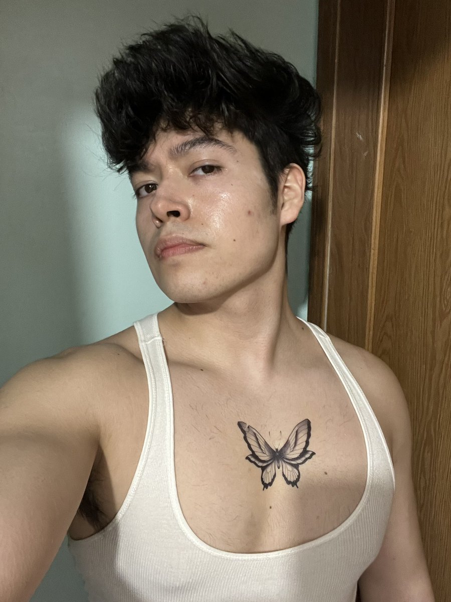 This was a cute fake tattoo