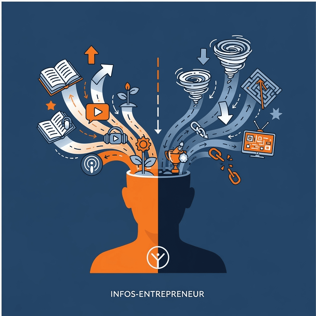 Infosbusiness's tweet image. 🔁 Le contenu que tu consommes façonne ce que tu deviens.  Choisis bien tes flux. 
#productivite #mindsetDigital