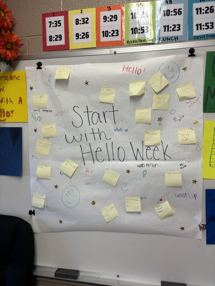 MathWithMsBretz's tweet image. Devil Time Advisory Period today wrote a challenge/ promise for themselves they want to complete for start with hello week 💚