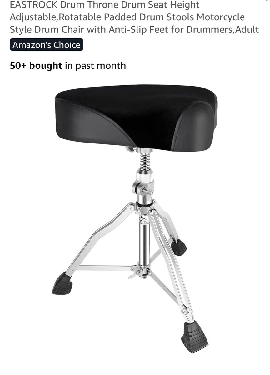 quanthedrummer's tweet photo. Just Got My New Drum Throne Delivered. Thanks @amazon for getting this delivered to me safe and sound 🤘 #Amazon https://t.co/22j0WiwARy