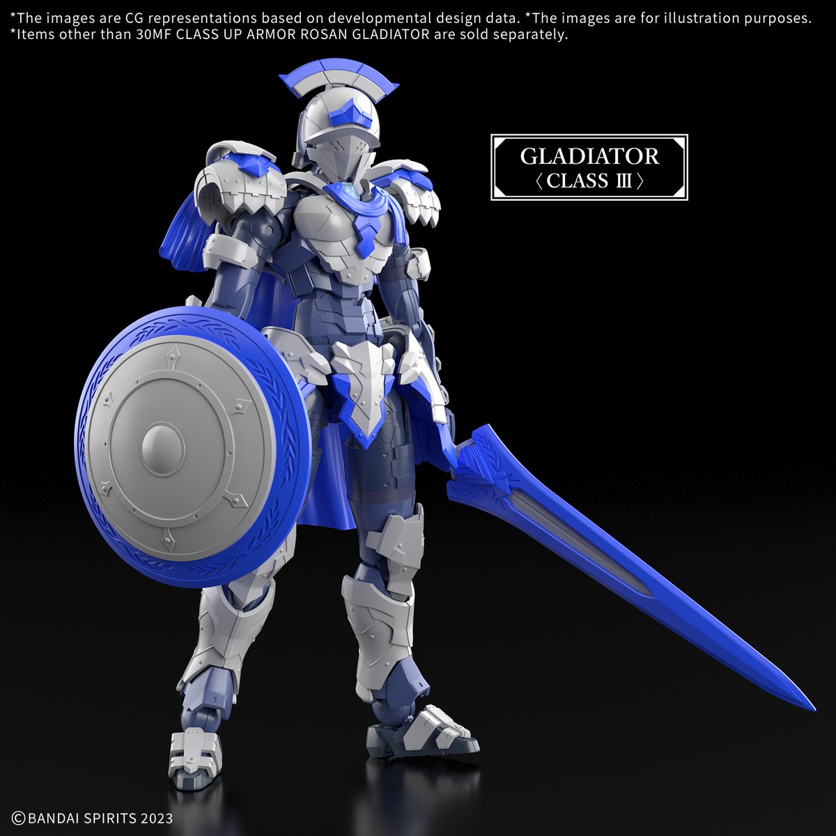 BandaiHobbyUS's tweet photo. 【30ML NEW ITEM Information📣】
30MF CLASS UP ARMOR ROSAN GLADIATOR

*Character sold separately.
#30MF #30ML #Plasticmodelkit https://t.co/rTlsfsWOdn