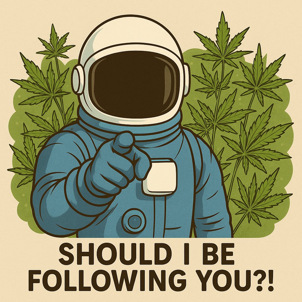 nova2cotton's tweet photo. Grow weed? Or make weed cookies? Or hell, weed puppet shows? Should I be following you?? Drop your stuff below 👇 and I’ll follow back  maybe others will too 🤷 https://t.co/PokxTE1hgX