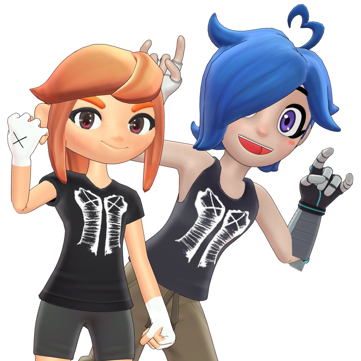 khs_karlo's tweet image. [MMD] Straight Edge Meggy and Tari

Meggy and Tari belongs to @smg4official 
Custom textures made by KarloHabagatStudios (Me)

#MMD #MikuMikuDance #MeggySpletzer #SMG4Tari #Tari #SMG4 #smg4fanart #SMG4Meggy #StraightEdge