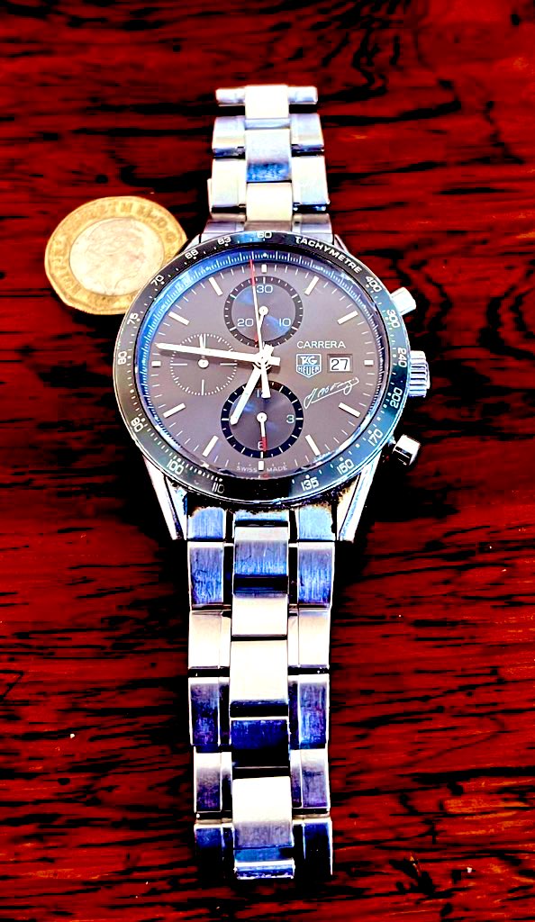 This Fine #TagHeuer Watch is Lot 1 in The Next Cato Crane #Auction #Online Tues. 23rd September - Thurs. 2nd October at TheSaleroom.com/CatoCrane <a href="/heswallmagazine/">Heswall Magazine</a> <a href="/shrewsmorris/">Shrewsbury Morris Dancers</a> <a href="/chestertweetsuk/">#chestertweets</a> <a href="/thesaleroom/">the saleroom</a> <a href="/LivEchonews/">Liverpool Echo</a> <a href="/watchesofwales/">Watches of Wales</a> <a href="/TAGHeuer/">TAG Heuer</a> <a href="/TAGHeuerUSA/">TAG Heuer USA</a> <a href="/TAGHeuerJapan/">TAG Heuer Japan / タグ・ホイヤー ジャパン</a> #Watch