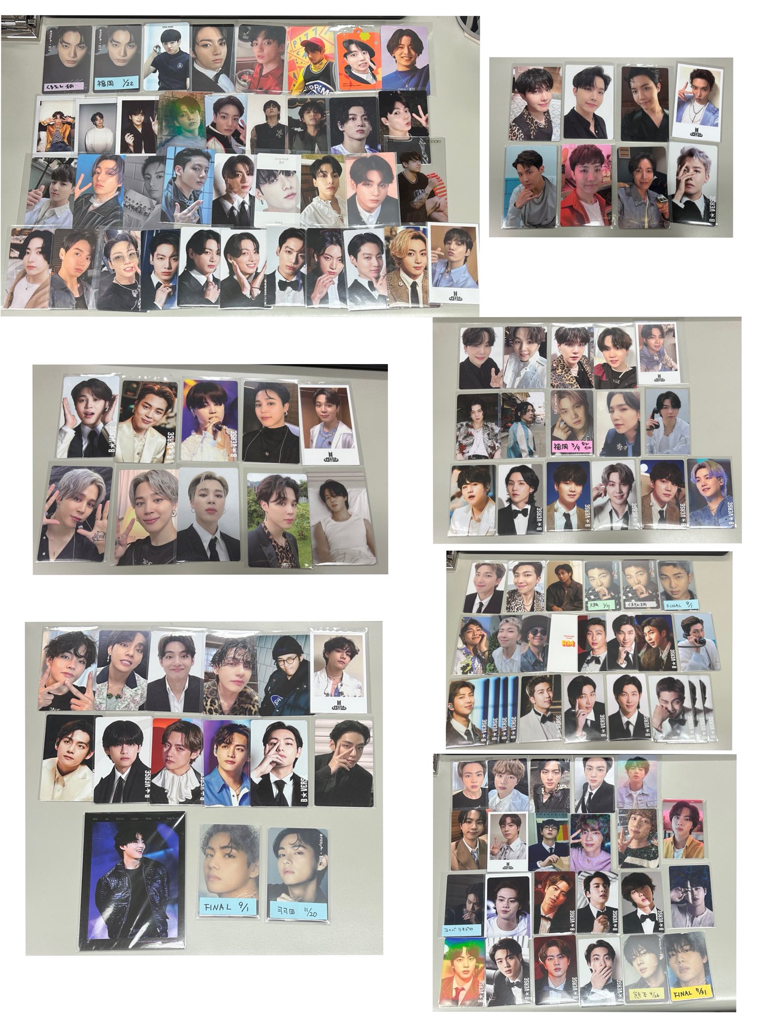 BTS トレカ2枚 PTD Weverse JAPAN特典 グク BTS SUGA Agust D D-DAY weverse 特典 トレカ 新品 - メルカリ