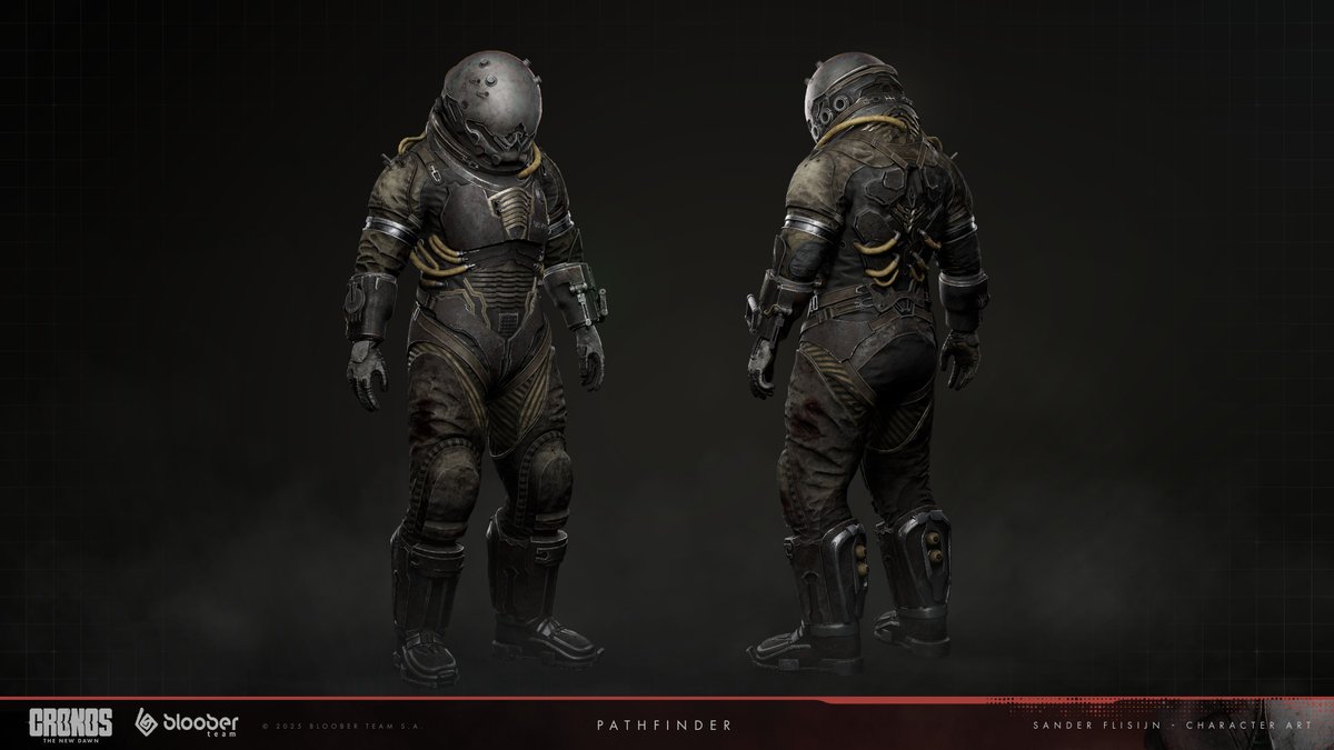 Sander Flisijn (@sanderflisijn) on Twitter photo Hereโs another character I created for Cronos: The New Dawn, the Pathfinder. I was responsible for the in-game model and textures, based on the provided concept.
๐ artstation.com/artwork/L4GaZK
#CronosTheNewDawn #Pathfinder #GameArt #CharacterArt #BlooberTeam #ArtStation Hereโs another character I created for Cronos: The New Dawn, the Pathfinder. I was responsible for the in-game model and textures, based on the provided concept.
๐ artstation.com/artwork/L4GaZK
#CronosTheNewDawn #Pathfinder #GameArt #CharacterArt #BlooberTeam #ArtStation