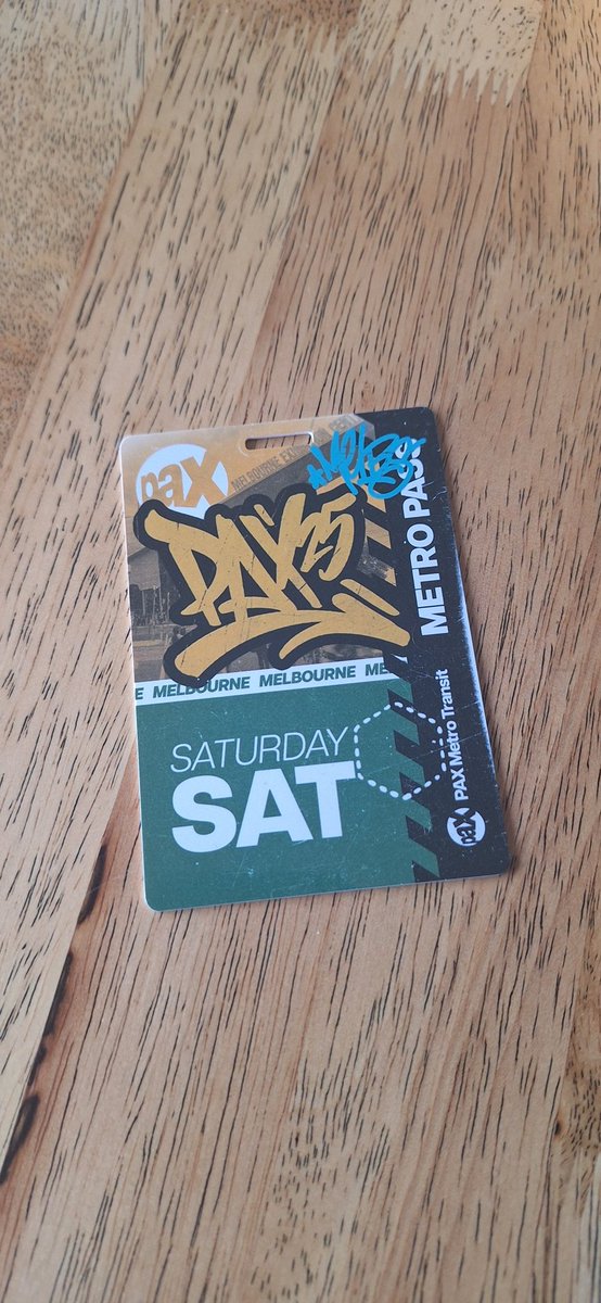 So keeeeenn!! And I WONT forget my PAX badge this year 😤😤💀