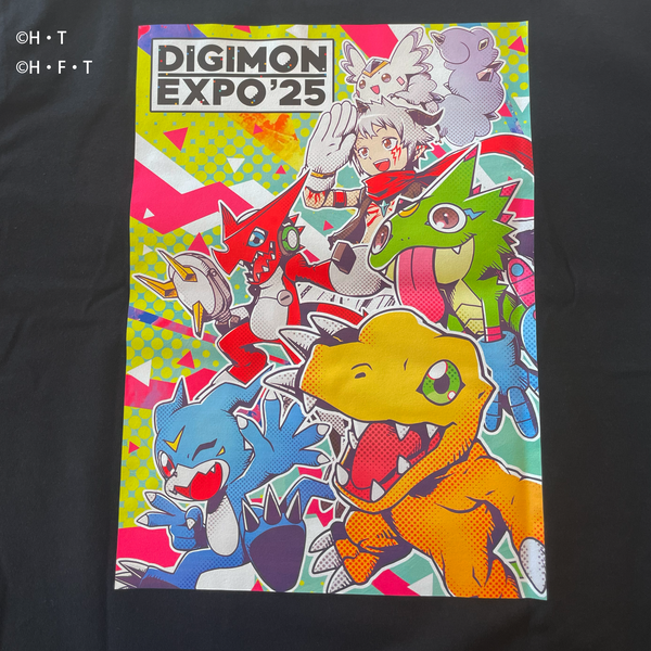 DIGIMONEXPO'25 物販ラインナップ②📣 ＼ Tシャツの絵柄を一部公開