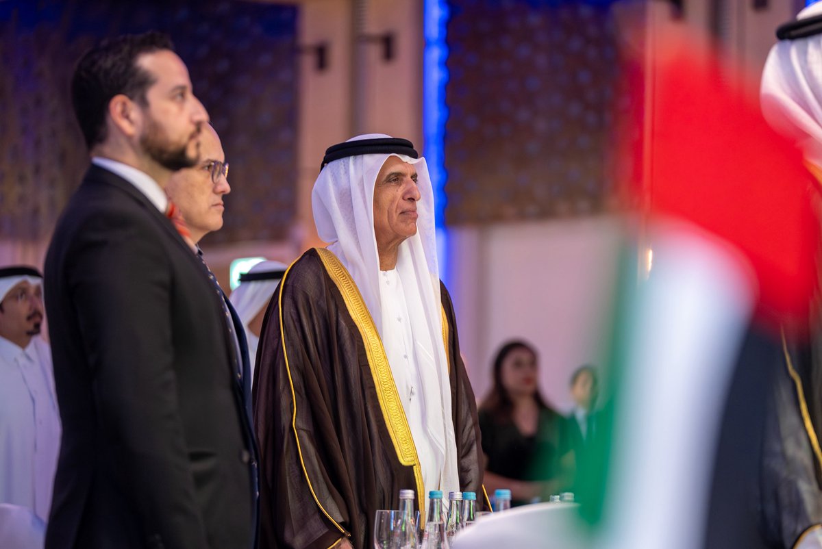 سعود بن صقر يشهد احتفال دول أمريكا الوسطى بالذكرى الـ 204 لاستقلالها في رأس الخيمة.