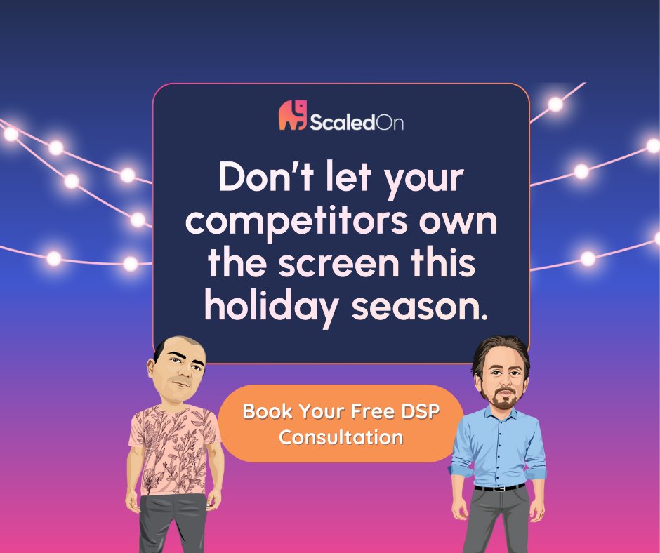 Q4 is the Super Bowl of eCommerce.
Amazon DSP + Netflix = 94M+ new viewers in 10 countries.
With ScaledOn, it’s finally accessible for scaling brands, not just enterprise budgets.

Book your free DSP consultation today!
services.scaledon.com/amazon-dsp/

#AmazonDSP #CTVAds #Netflix #Q4