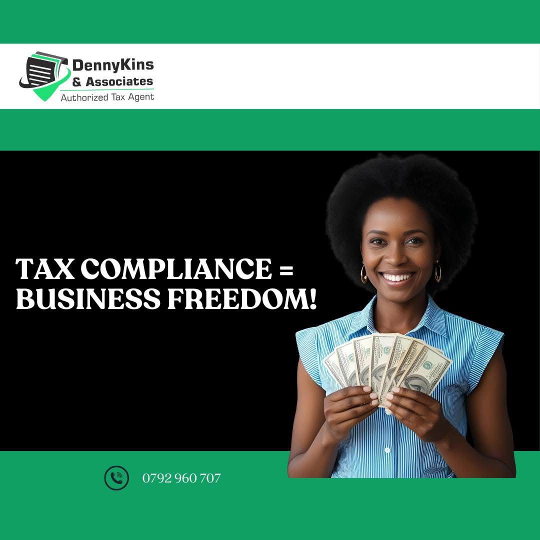 Filing late costs more than money, it damages your reputation. 

Dennykins TaxConsultancy ensures deadlines are never missed. 

Partner with @DennykinsTax and safeguard your image.

 #TaxExpertsInKenya