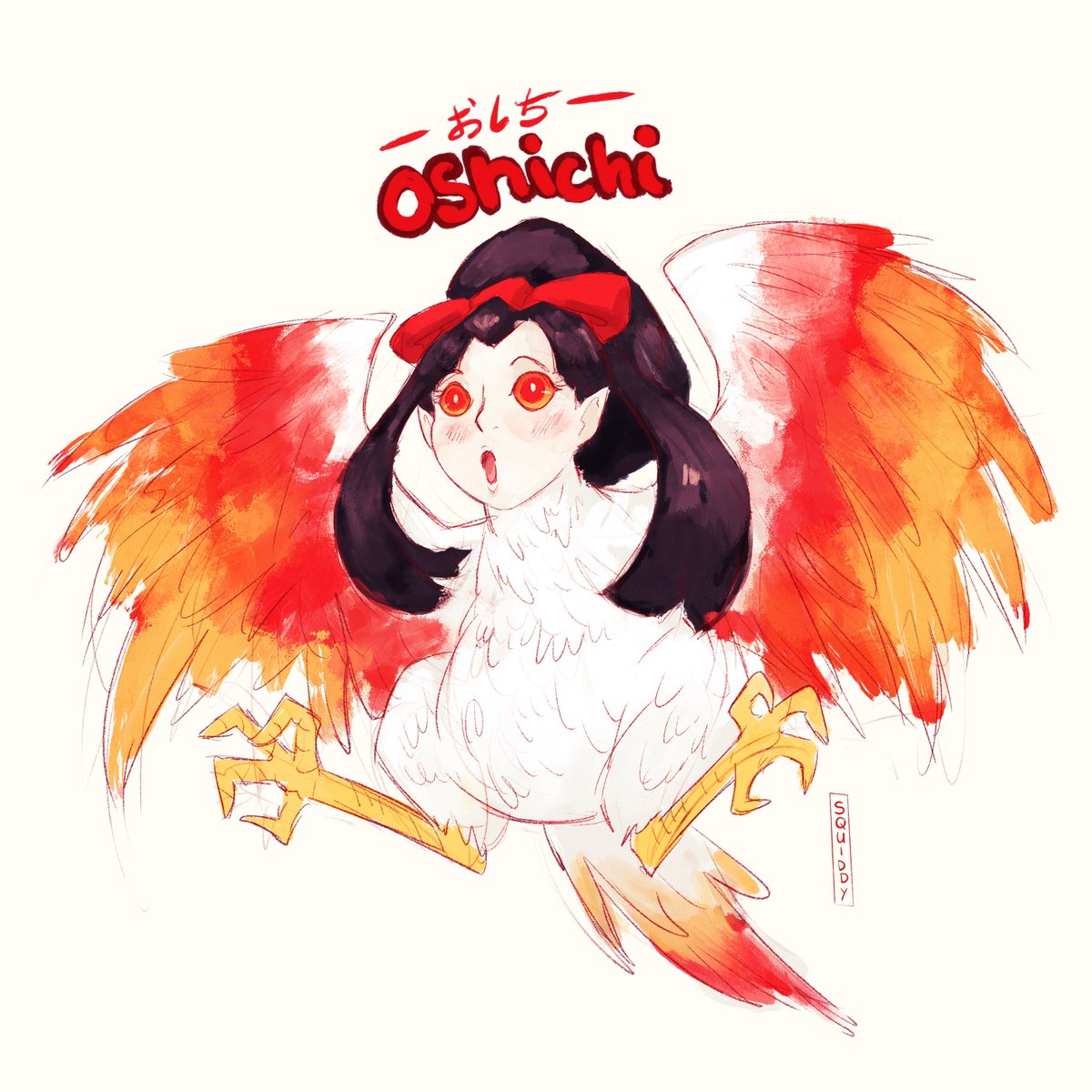 fuchsia_ff00ff's tweet image. Oshichi!🐓❤️‍🔥
#真・女神転生 #ファンアート