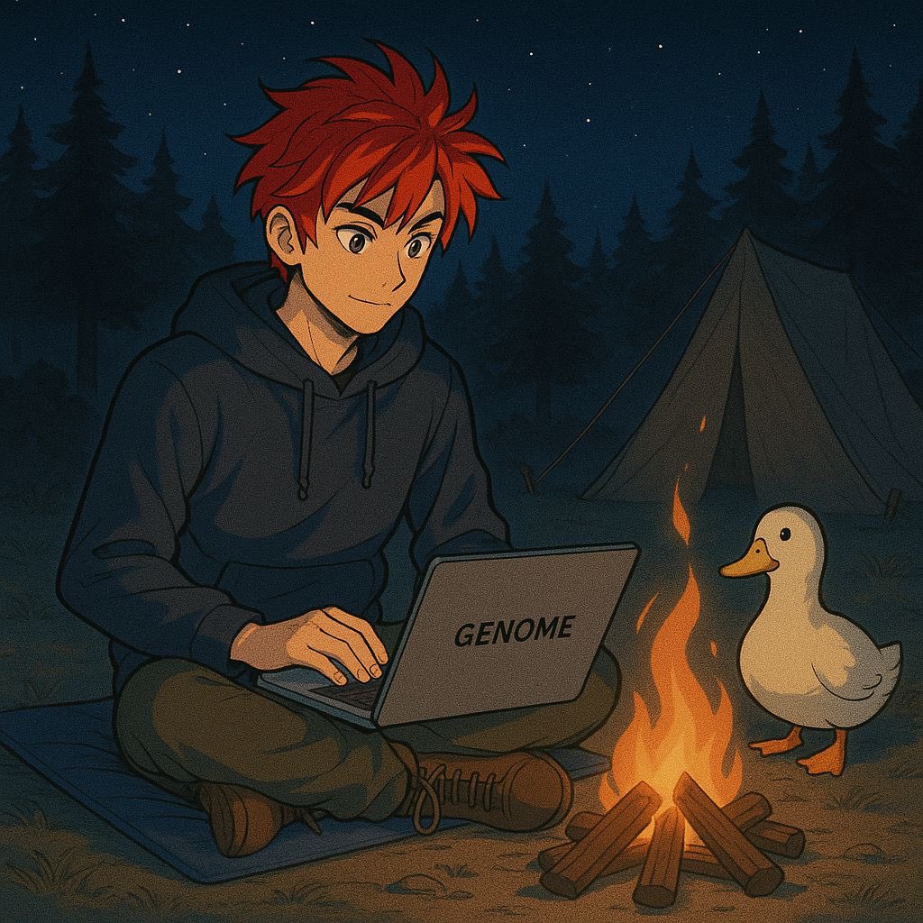 Geeeee M legends 

New day to believe in what you do 
Keep the grind going 

Quacking today on Genome 🧬 

what’s your End of the week plan ??