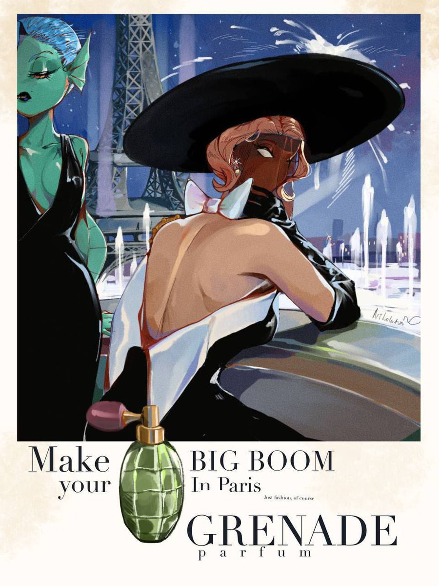 Oc×canon 
#Skullgirls #OC