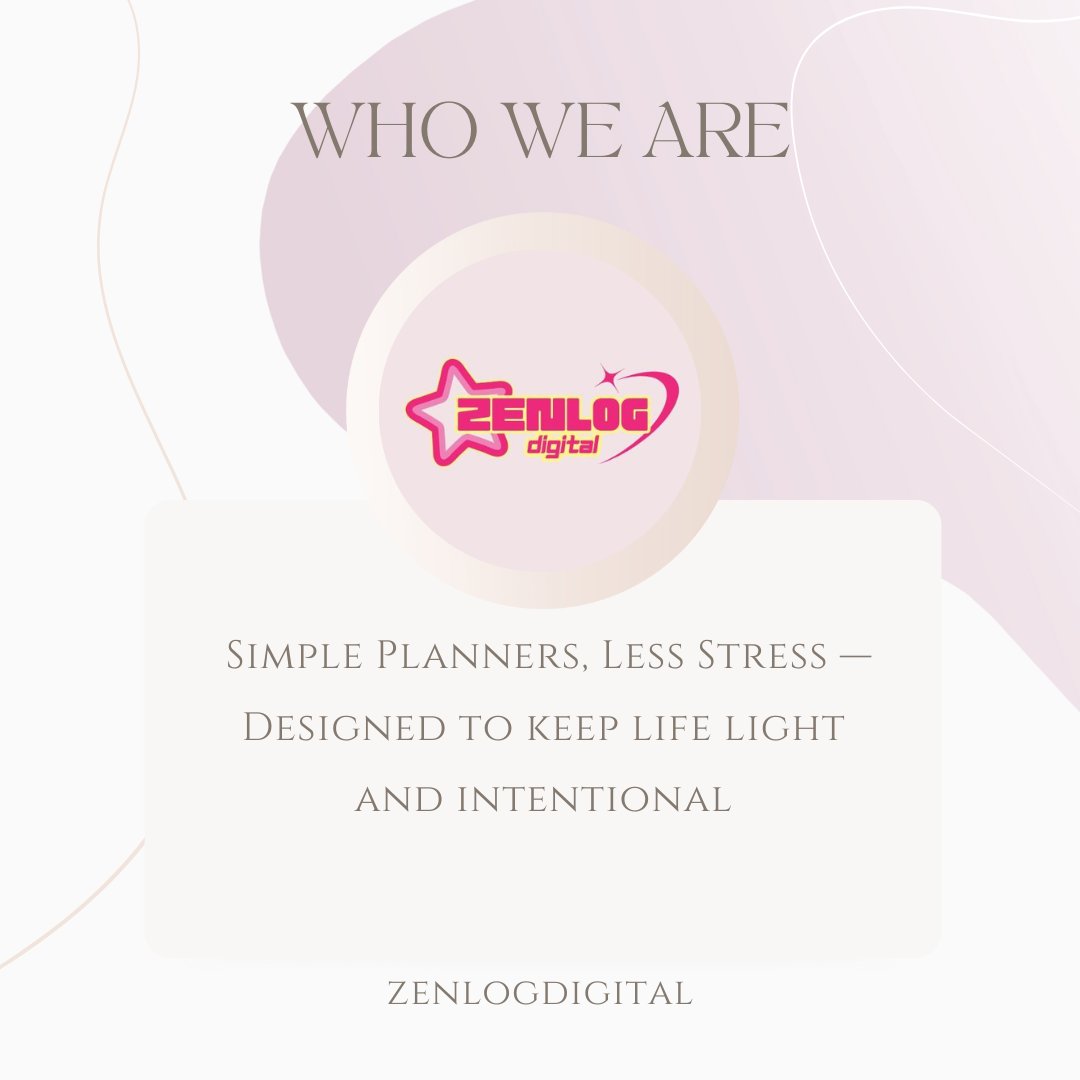 ZenLogDigital's tweet image. Life’s complicated enough.
That’s why we created ZenLog Digital — Simple Planners, Less Stress. 🌿
Meal, fitness, daily &amp;amp; weekly planners to keep life flowing.
Follow for planning tips + clarity in 280 characters or less.