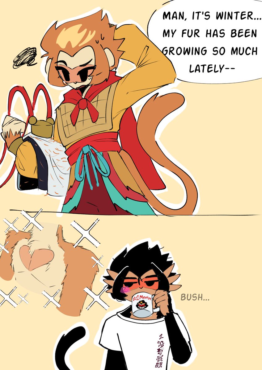 I joke about not drawing this month sorry everyone (I'm not sorry)
#shadowpeach #LEGOMonkieKid #lmk #LMKfanart #lmkwukong #lmkmacaque