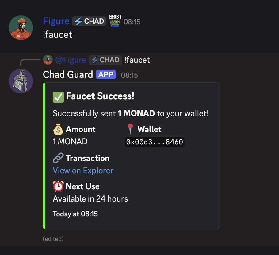 Chads <a href="/monad/">Monad (mainnet arc)</a> Faucet is live

drop your wallet 👇