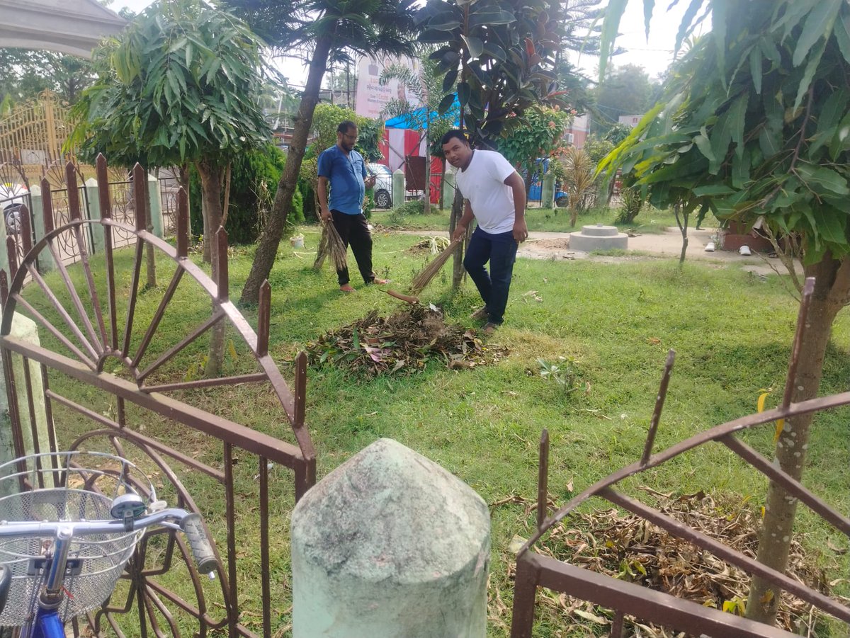 Swachhta hi seva programme at Talakia GP in respect of Oupada Block