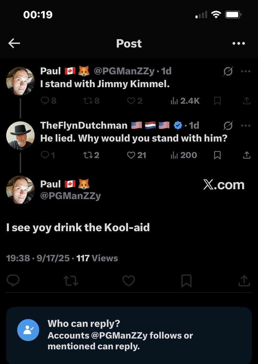 Who is drinking the kool aid? 

Sure ain’t me. This guy commented then blocked because he knows he’s wrong.