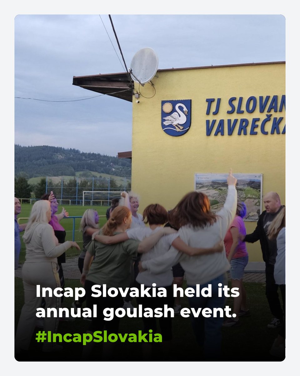 incap_group's tweet image. #IncapSlovakia held its annual goulash event. 🥘
Colleagues enjoyed tasty food, fun activities, and great company throughout the day.
Thank you to everyone who helped make this tradition special again this year!
#SummerGoulash #TeamEvent
