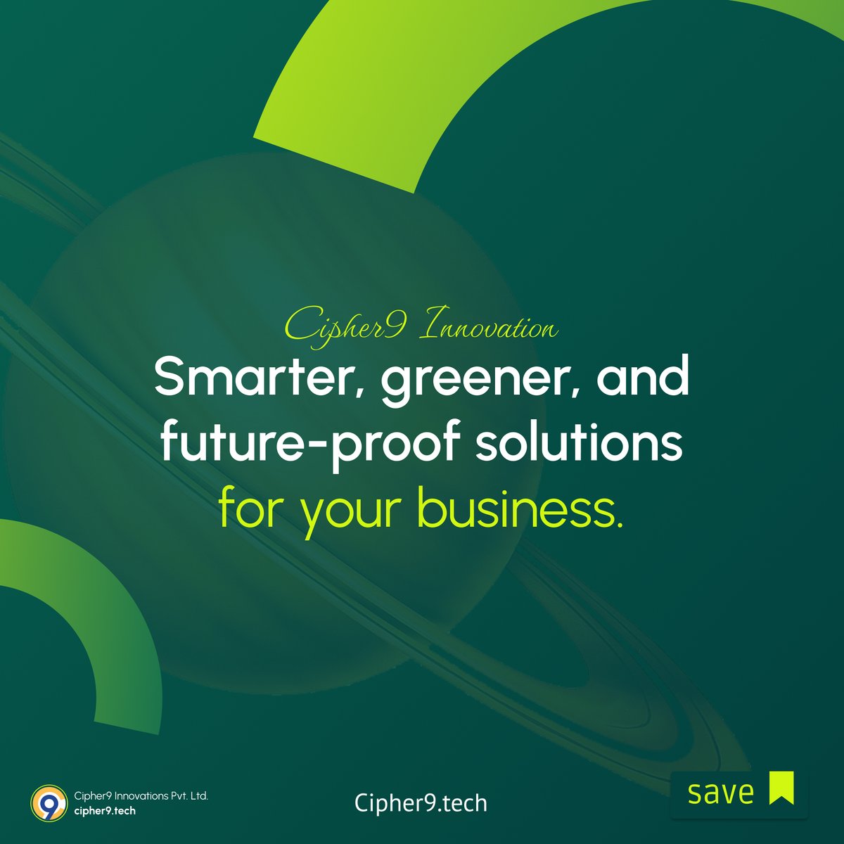 cipher9_tech's tweet photo. Build smarter, greener software with Cipher9 Innovations.
Energy-efficient
Cost-saving
Future-ready
Let’s power progress sustainably.
https://t.co/r5oFFZA1lc
#GreenSoftware #SustainableTech https://t.co/lI0uQJyLBf