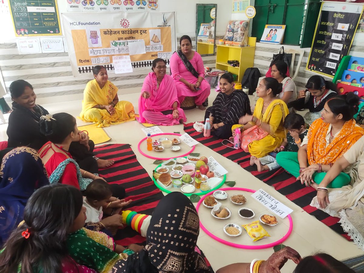 Cohesion Foundation Trust (@cohesionf) on Twitter photo Cohesion Foundation Trust, under #PoshanMaah2025, led a community drive on obesity & healthy eating.
We showcased how local, traditional foods beat junk for health
Say YES to local nutrition, NO to junk!
<a href="/HCL_Foundation/">HCLFoundation</a>
<a href="/HclUday/">Uday by HCLFoundation</a> Cohesion Foundation Trust, under #PoshanMaah2025, led a community drive on obesity & healthy eating.
We showcased how local, traditional foods beat junk for health
Say YES to local nutrition, NO to junk!
<a href="/HCL_Foundation/">HCLFoundation</a>
<a href="/HclUday/">Uday by HCLFoundation</a>