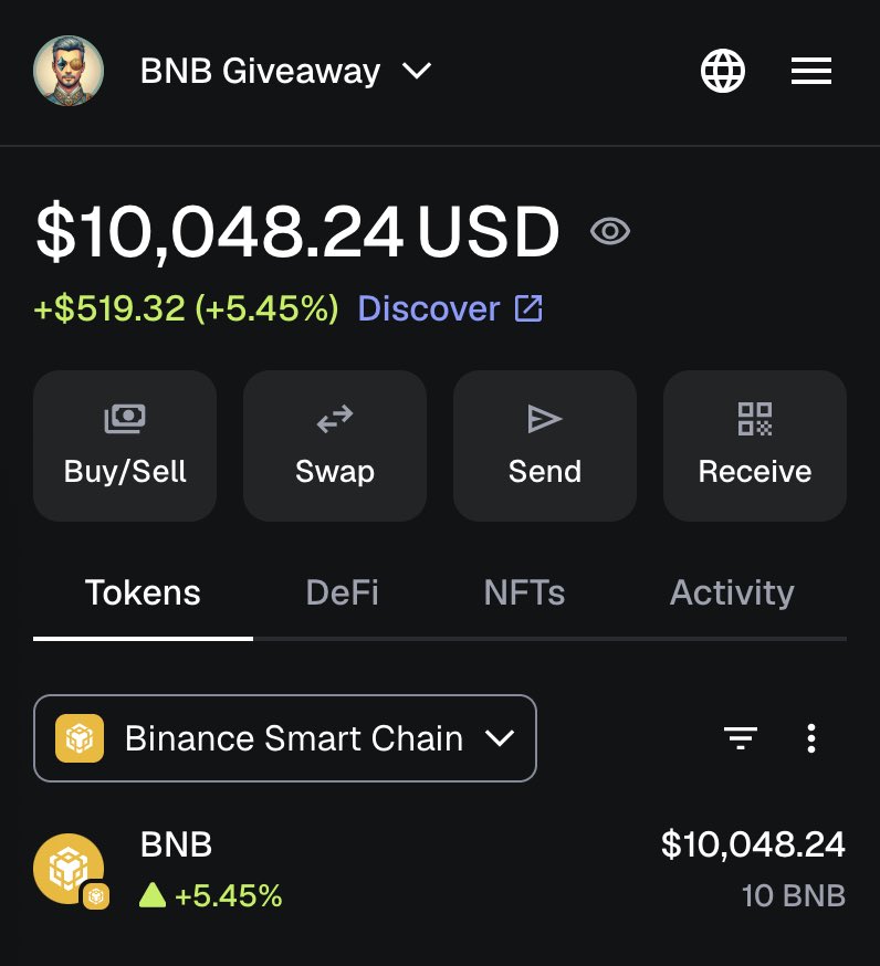 binary_metrix_'s tweet image. Giving away 10 $BNB (~$10,000) 🔥

To celebrate the new ATH, I’m giving away $10K in #BNB  to one lucky follower!

Like, RT, and comment 'done' to enter.

A random winner will be picked via Grok in ~19 hours. Must be following and have DMs open.