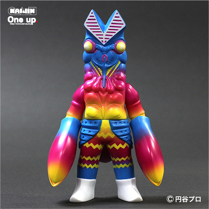 バルタン星人　ソフビ　oneup Amazon | KAIJIN バルタン星人 クリア レインボー ソフビ One up