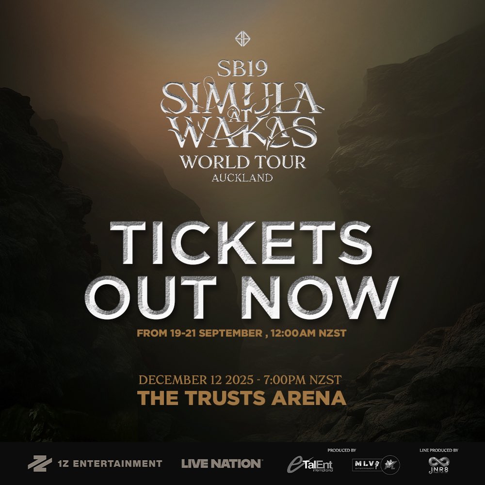 🍎 Simula at Wakas World Tour: Auckland

December 12, 2025, 7PM NZST
The Trusts Arena

Tickets are currently selling out!
3-Day Ticket Pre-sale starts today, September 19, 2025 (FRI) until September 21, 2025 (SUN).

Grab your tickets as soon as you can via humanitix.com/au