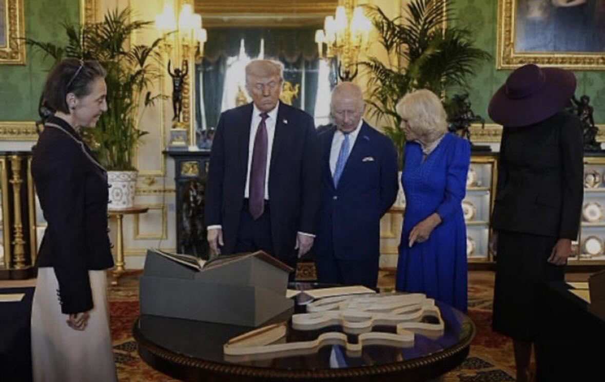 I thought Melania was Diana’s ghost