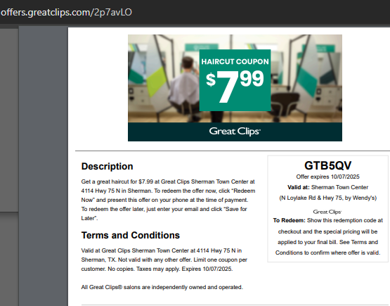 Great Clips Coupons Arizona 2026 Printable tweet media