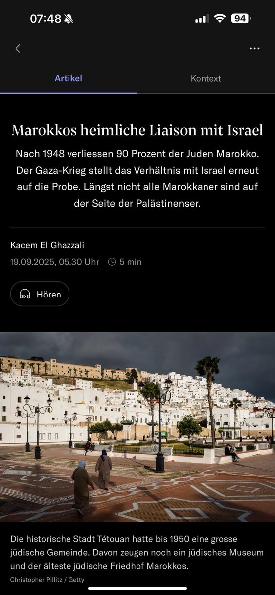 Mein <a href="/NZZ/">NZZ</a> -Essay über Marokko-Israel: warum verteidigt Medienmogul Ahmed Charai Netanyahu gegen Den Haag? Was bedeutet “Taza vor Gaza”? Warum nannte Ex-Minister Benkirane Israel-freundliche Marokkaner “Parasiten”? Welche antisemitischen Dekrete unterzeichnete Sultan Mohammed V.?