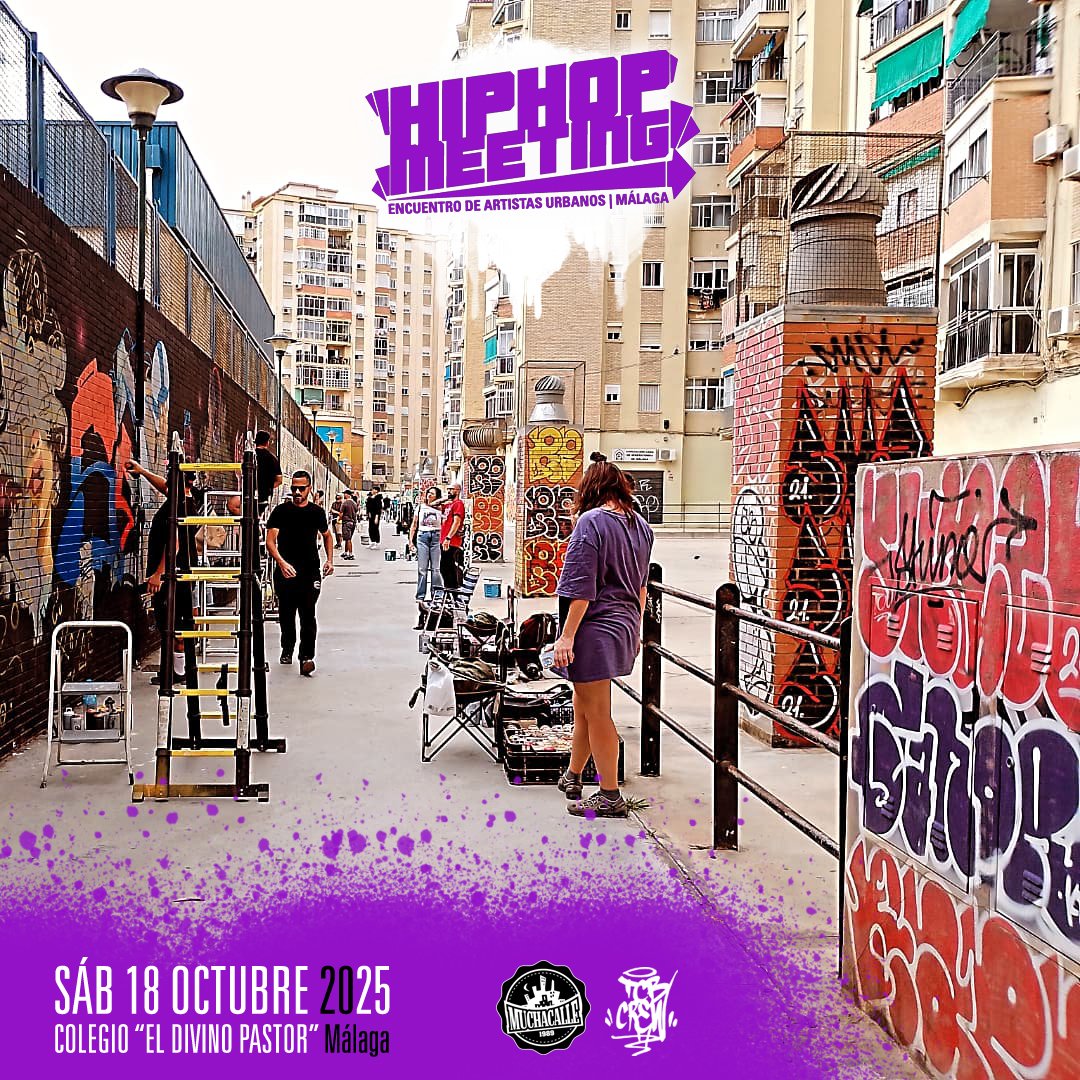 18 octubre / Málaga 
#meeting #exhibicion #graffiti #arteurbano #malaga #muros #sprayart